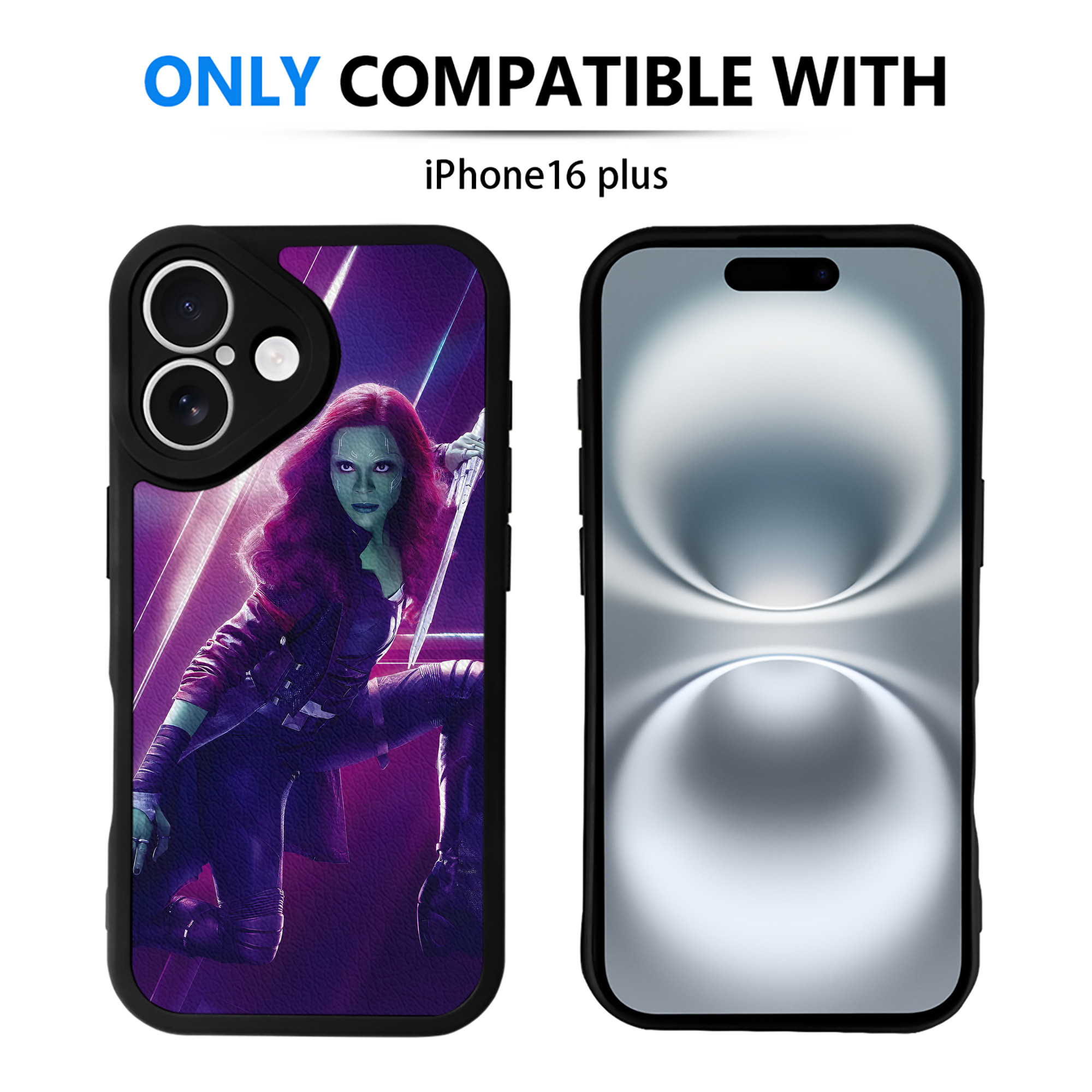 （画像用） アベンジャーズ The Avengers 【iPhone 16シリーズ対応】シリコンスマホケース（レザー調） 材質：シリコン
